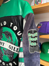 Load image into Gallery viewer, Vintage 1990-1991 Johnny Gill Leather / Suede Jeff Hamilton Crew Tour Jacket Large