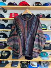 Load image into Gallery viewer, Vintage Baracuta by Tunda Coogi Like Earth Tone 3D Knit Sweater XL