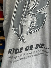 Load image into Gallery viewer, Vintage Ruff Ryders Ryde or Die Rap Promo Long Sleeve Mock Neck Tee XL