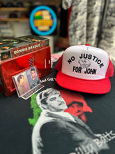 Load image into Gallery viewer, Vintage 1995 John Gotti “ No Justice for John” SnapBack
