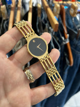 Load image into Gallery viewer, Vintage 90s Movado Esperanza Gold 33MM Quartz Watch