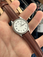 Load image into Gallery viewer, Vintage 1994 Seiko Stainless Steel White Arabic Number Dial Quartz Watch