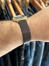 Load image into Gallery viewer, Vintage 1960s Seiko Gold Plated Cushion 23 Jewels Textured Case Mechanical Wind Watch