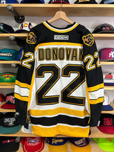 Load image into Gallery viewer, Vintage Boston Bruins Pooh Bear CCM Shean Donovan Stitched Jersey Large