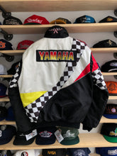 Load image into Gallery viewer, Vintage Yamaha Cold Weather Racing Puffer Jacket Size Small
