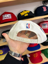 Load image into Gallery viewer, Vintage 1996 Sports Specialties Philadelphia 76ers Shadow SnapBack Autographed by Allen Iverson