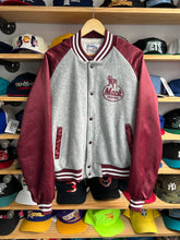 Load image into Gallery viewer, Vintage Chalk Line Mack Trucks Sherpa Lined Satin / Fleece Jacket L / XL