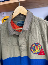 Load image into Gallery viewer, Vintage Ralph Lauren P.R.L Trade Post Long Sleeve Custom Fit Rugby XL / XXL