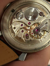 Load image into Gallery viewer, Vintage 1930s / 40’s Pery Swiss Made Hand Wind Horned Lugs Men’s Watch