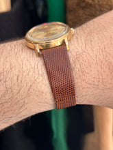 Load image into Gallery viewer, Vintage 1960s Benrus 34MM Hand Wind Gold Plated Watch