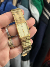 Load image into Gallery viewer, Vintage 90s Citizen Elegance Gold Integrated Bracelet Quartz Watch