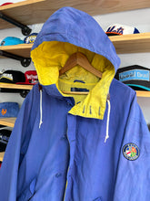 Load image into Gallery viewer, Vintage Polo Ralph Lauren Blue / Yellow Cookie Sailing Jacket Large / XL