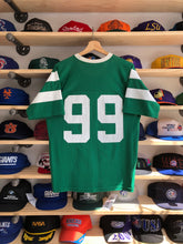 Load image into Gallery viewer, Vintage 80s Sand-Knit New York Jets Mark Gastineau Jersey Size M/L

