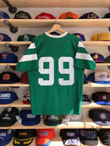 Vintage 80s Sand-Knit New York Jets Mark Gastineau Jersey Size M/L