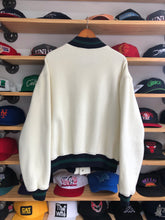 Load image into Gallery viewer, Vintage Ralph Lauren Polo Tennis Fleece Snap Button Bomber Jacket Size Large