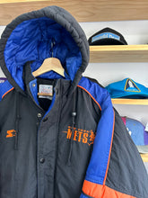 Load image into Gallery viewer, Vintage New York Mets Starter Hooded Full Zip Insulated Jacket Small / Medium