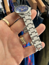 Load image into Gallery viewer, Vintage 90s Nautica Steel Blue Dial Quartz Watch