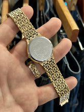 Load image into Gallery viewer, Vintage 90s GIVENCHY Paris Gold Plated 34MM Quartz Watch