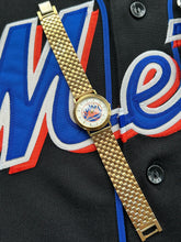 Load image into Gallery viewer, Vintage 1992 Bulova Sportstime New York Mets Men’s Quartz Dress Watch