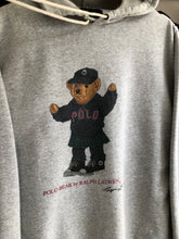 Load image into Gallery viewer, Vintage Polo Ralph Lauren Bear Hoodie Size Medium