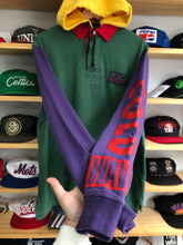 Load image into Gallery viewer, Polo Ralph Lauren Cold Wave Multi Color Hooded Polo Shirt Size Medium