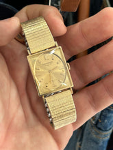 Load image into Gallery viewer, Vintage 1960s Longines 10KGF Mechanical Wind Tank Watch