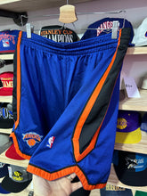 Load image into Gallery viewer, Vintage Reebok Authentic New York Knicks Away Shorts 38 XL
