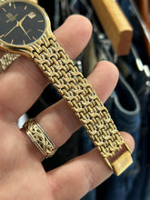 Load image into Gallery viewer, Vintage 90s GIVENCHY Paris Gold Plated 34MM Quartz Watch