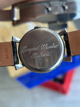 Load image into Gallery viewer, Vintage 1930s / 40’s Pery Swiss Made Hand Wind Horned Lugs Men’s Watch