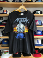 Load image into Gallery viewer, Vintage 1990 Brockum Anthrax Persistence of Time Tour Band Tee Size L/XL
