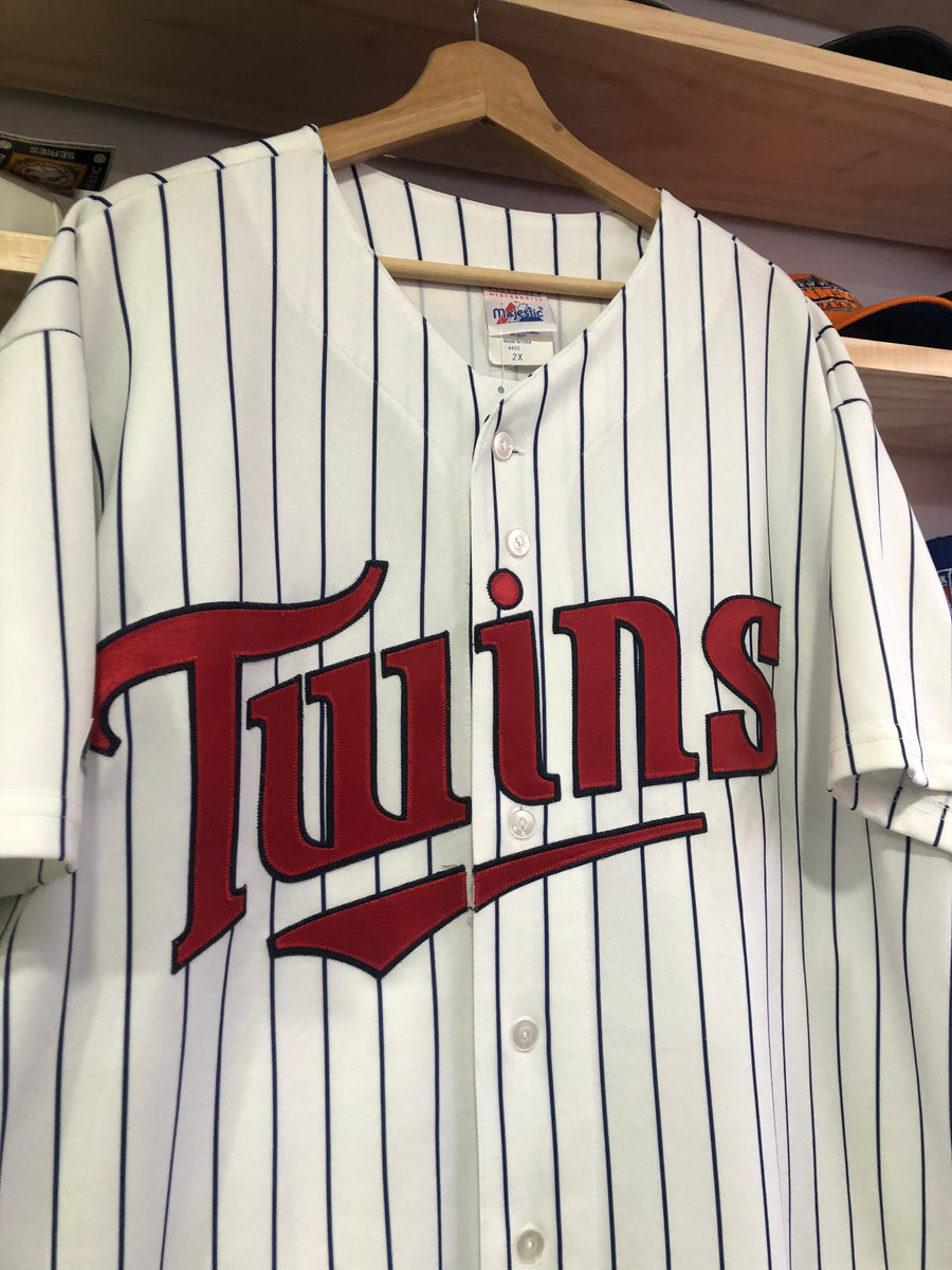 100% Authentic Minnesota Twins Justin Morneau #33 Majestic Jersey Sz 44 NNT - la