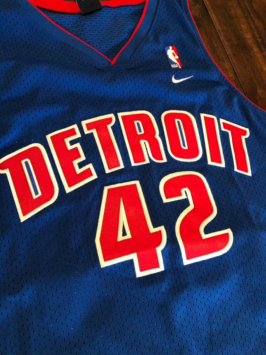 Vintage outlet Detroit Pistons Jersey Adult Large Jerry Stackhouse #42 Champion 90s