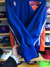 Load image into Gallery viewer, 2012 Mitchell &amp; Ness New York Knicks Warm Up Jacket Size Small
