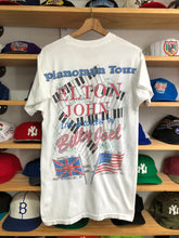 Load image into Gallery viewer, Vintage 1994 Billy Joel &amp; Elton John Face 2 Face Tour Boot Tee Size Large
