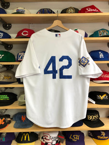 Majestic Los Angeles Dodgers Jackie Robinson Jersey Size Large