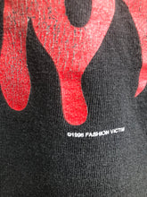 Load image into Gallery viewer, Vintage 1996 Fashion Victim Devil Tee Size XL

