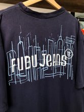 Load image into Gallery viewer, Vintage Fubu Jeans Skyline Tee Size XL/2XL
