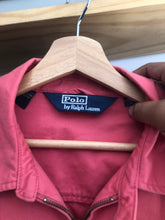 Load image into Gallery viewer, Vintage 90s Polo Ralph Lauren Pink Harrington Jacket Large
