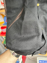 Load image into Gallery viewer, Vintage 90s Nike Wool / Leather Black Brown Swoosh Varsity Jacket XL

