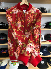 Load image into Gallery viewer, Ralph Lauren Denim &amp; Supply Floral Bomber Jacket Size Medium
