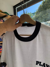 Load image into Gallery viewer, Vintage 80’s Playboy Spellout Ringer Promo Tee Size XL
