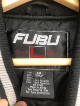 Load image into Gallery viewer, Vintage Fubu Satin Style Bomber Jacket Size 2XL
