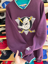 Load image into Gallery viewer, Vintage 90s Starter Mighty Ducks Logo Crewneck XL
