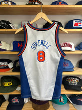 Load image into Gallery viewer, Vintage 90s Champion Knicks Latrell Sprewell Jersey Size Youth Large 14-16
