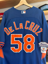 Load image into Gallery viewer, Majestic Authentic Team Issued New York Mets De La Cruz Baseball Jersey Size 46 (Large)
