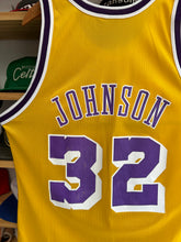 Load image into Gallery viewer, Vintage Champion Los Angeles Lakers Magic Johnson Jersey 44 Large
