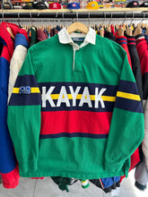 Load image into Gallery viewer, Polo Ralph Lauren Retro Kayak Hi Tech Striped Rugby Classic Fit XL
