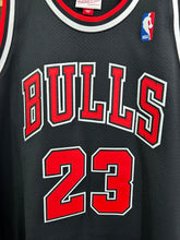 Load image into Gallery viewer, Mitchell and Ness 1997-98 Jordan Chicago Bulls Black Authentic 48 XL
