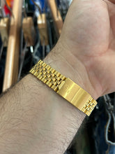 Load image into Gallery viewer, Vintage 90s Gruen Precision Gold Day / Date Presidential Quartz Watch
