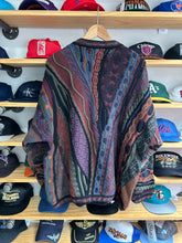 Load image into Gallery viewer, Vintage Baracuta by Tunda Coogi Like Earth Tone 3D Knit Sweater XL
